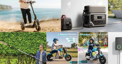 ابراسکوتر Segway GT3 با قیمت ۱۴۰۰ دلار، بسته باتری تقویت‌شده Anker 6144Wh F3000 با قیمت ۲۱۱۸ دلار، Autel، Greenworks، GoTrax و موارد دیگر